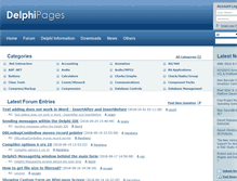 Tablet Screenshot of delphipages.com